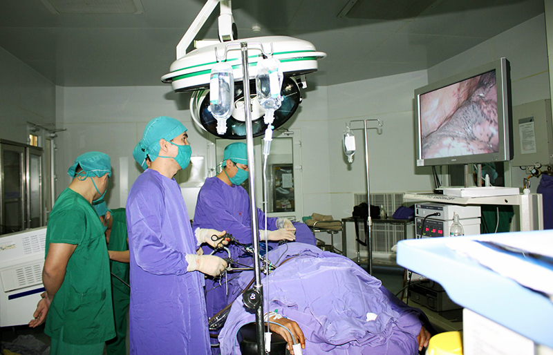 Phẫu thuật cắt thực quản nội soi - Bước tiến kỹ thuật y học của tỉnh