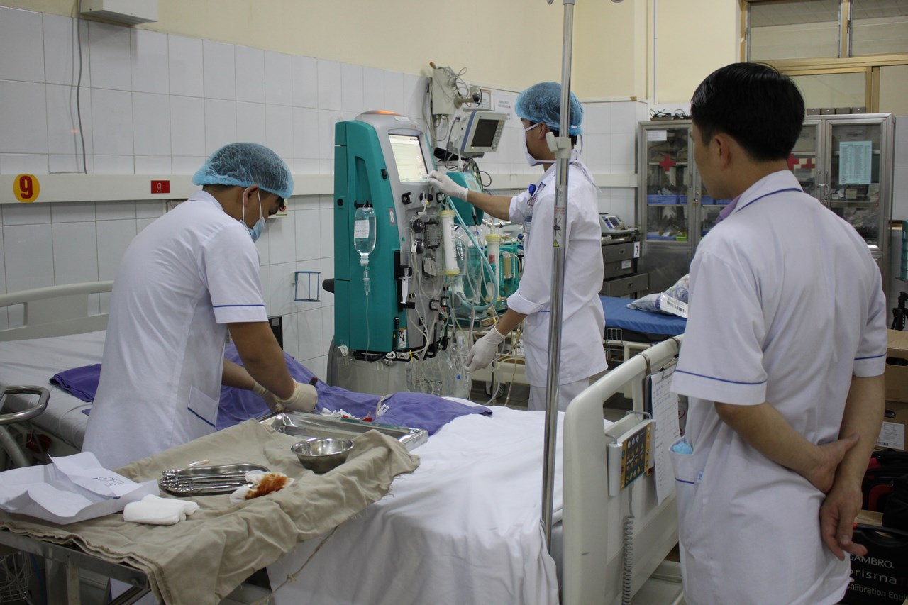 Bệnh viện đa khoa tỉnh Quảng Ninh: Ứng dụng kỹ thuật cao lọc gan nhân tạo cho bệnh nhân suy gan cấp