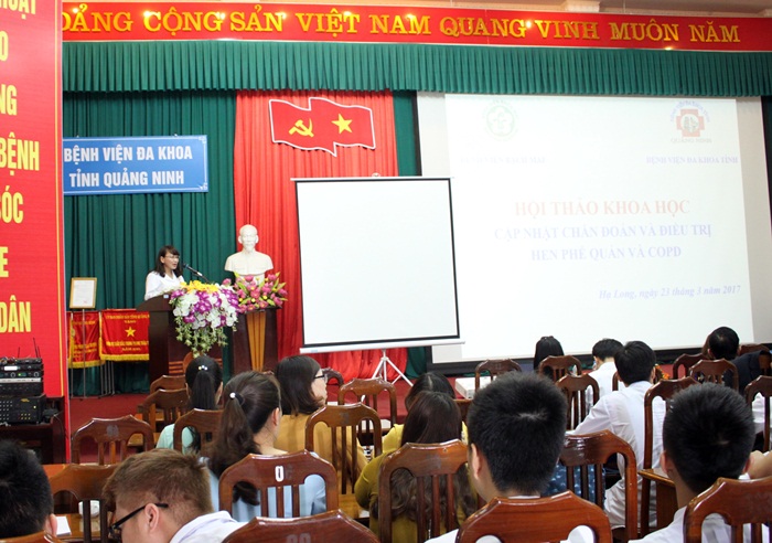 Bệnh viện Đa khoa tỉnh Quảng Ninh tổ chức Hội thảo “Cập nhật chẩn đoán, điều trị hen phế quản và COPD”
