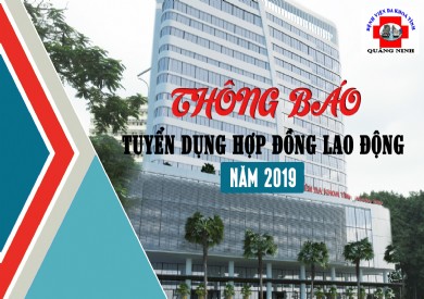 Bệnh viện Đa khoa tỉnh Quảng Ninh tuyển dụng hợp đồng lao động năm 2019