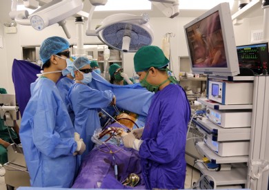 Phẫu thuật tim bằng công nghệ nội soi 3D hiện đại tại Bệnh viện Đa khoa tỉnh Quảng Ninh