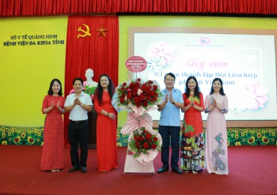 Bệnh viện Đa khoa tỉnh Quảng Ninh kỷ niệm 93 năm thành lập Hội Liên hiệp Phụ nữ Việt Nam 20/10