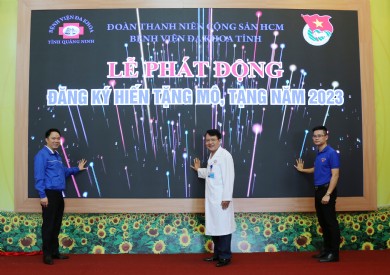 Tuổi trẻ Bệnh viện Đa khoa tỉnh Quảng Ninh phát động đăng ký hiến tặng mô, tạng
