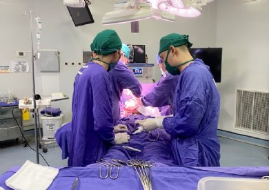 Bệnh viện Đa khoa tỉnh lần đầu triển khai kỹ thuật cắt bán phần dạ dày “Double Tract” cho bệnh nhân ung thư