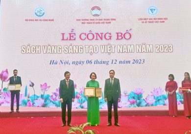 Công trình kỹ thuật ECMO của Phó Giám đốc Bệnh viện Đa khoa tỉnh Quảng Ninh cùng cộng sự được vinh danh trong Sách vàng Sáng tạo Việt Nam năm 2023