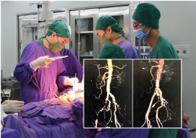 Bệnh viện Đa khoa tỉnh Quảng Ninh phẫu thuật 3 ca bệnh lý mạch máu phức tạp liên tiếp trong 1 tuần