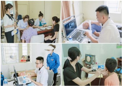 Tuổi trẻ Bệnh viện Đa khoa tỉnh Quảng Ninh chăm lo sức khỏe người dân huyện đảo Vân Đồn