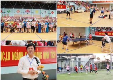 Bệnh viện Đa khoa tỉnh Quảng Ninh sôi nổi tranh tài các môn thể thao tại Hội thao ngành Y tế Quảng Ninh 2023