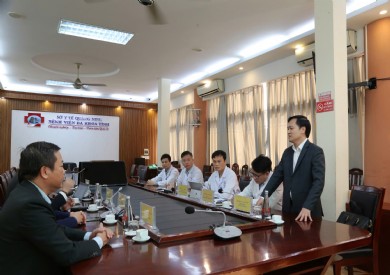 ĐẢM BẢO CÔNG TÁC BẢO VỆ, CHĂM SÓC SỨC KHỎE CHO CÁN BỘ TỈNH TẠI BỆNH VIỆN ĐA KHOA TỈNH QUẢNG NINH