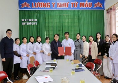 BỆNH VIỆN ĐA KHOA TỈNH QUẢNG NINH HỖ TRỢ CHUYÊN MÔN CHO 5 TRẠM Y TẾ TRÊN ĐỊA BÀN TỈNH