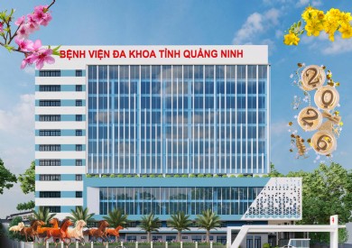 KHÔNG KHÍ ĐÓN TẾT RỘN RÀNG TẠI CÁC KHOA, PHÒNG TRONG BỆNH VIỆN ĐA KHOA TỈNH QUẢNG NINH