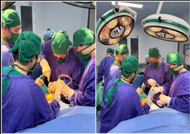 Thay khớp háng nhân tạo, quyết tâm hồi phục sớm vân động cho người bệnh 100 tuổi