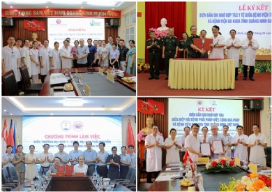 Mở rộng ký kết hợp tác, đào tạo nguồn nhân lực chất lượng cao cho y tế chuyên sâu